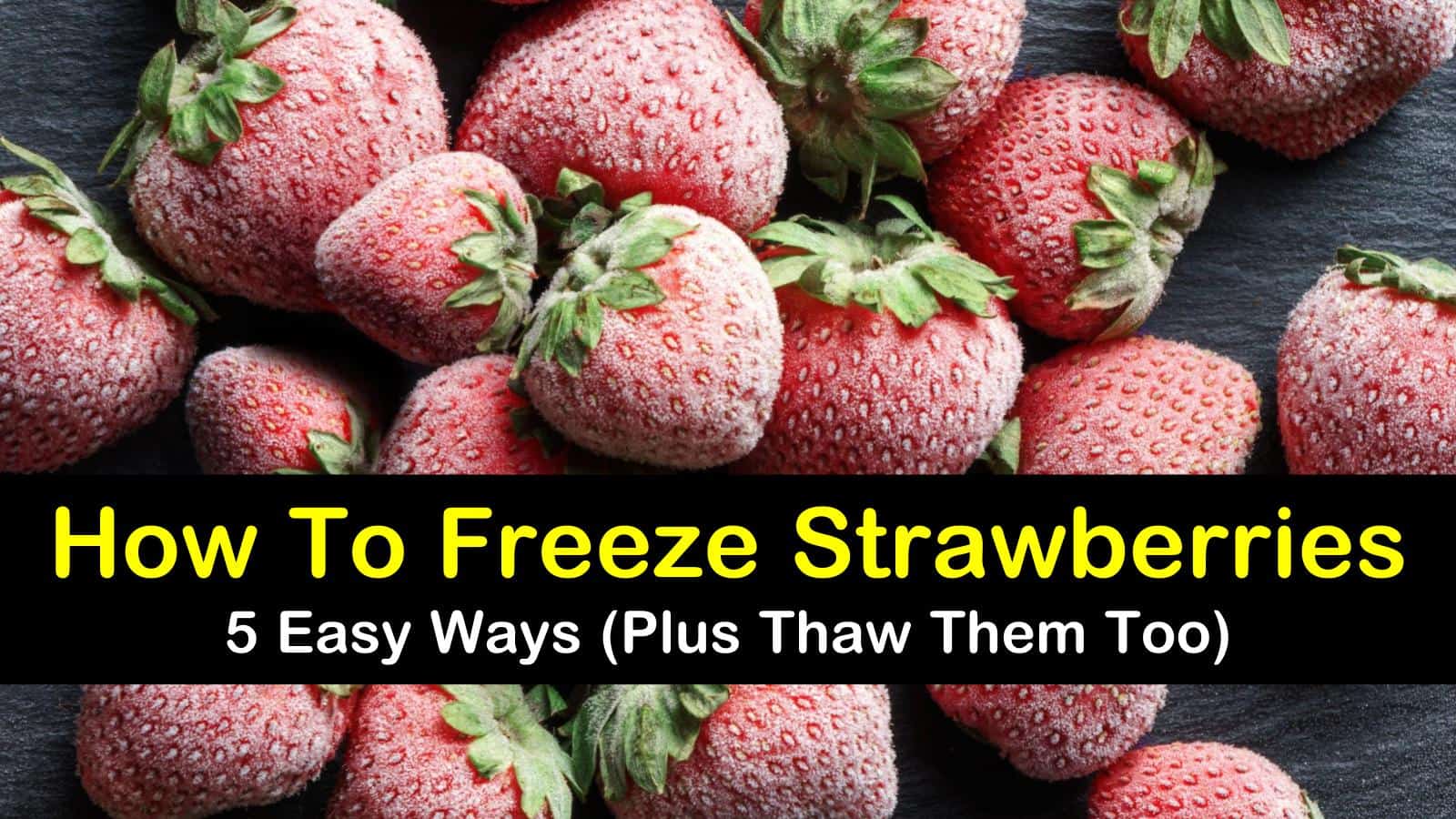 5 Smart & Simple Ways to Freeze Strawberries