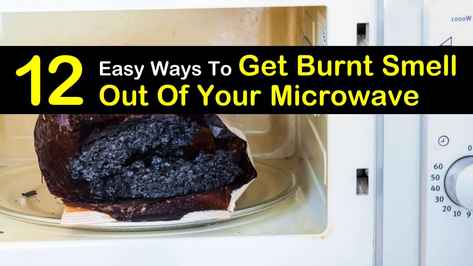 how to get burnt smell out of microwave titleimg1
