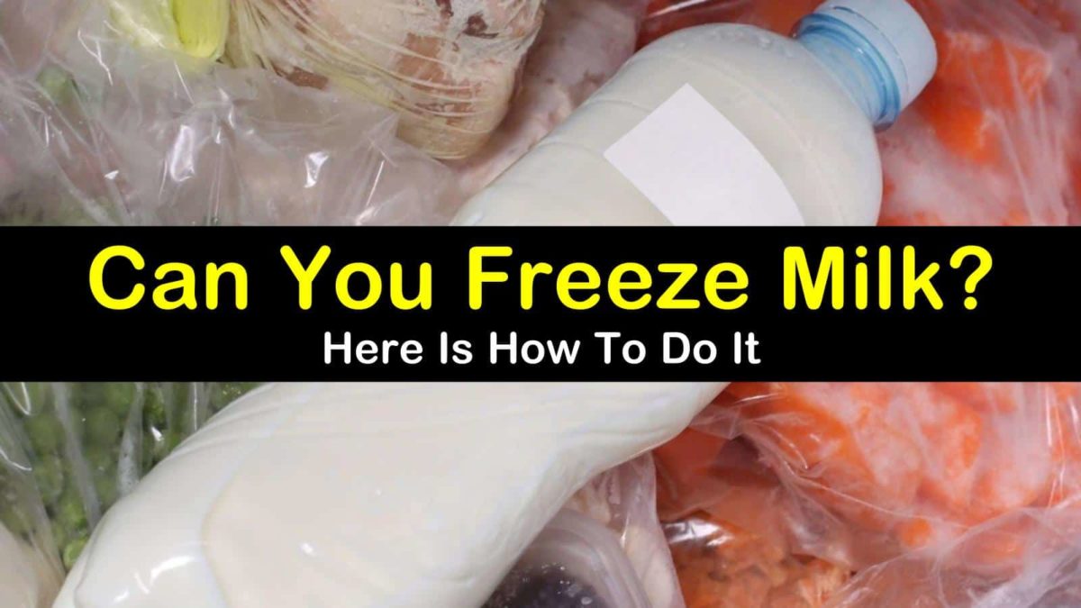 The Best Way to Freeze Milk