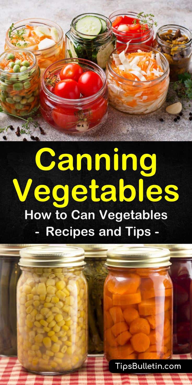 Learn about canning vegetables, which ones are the best to can and how to can vegetables. Find out which canned veggies are best for beginners to try. Try a delicious recipe for pasta fagioli soup using canned vegetables. #canning #vegetables #souprecipes