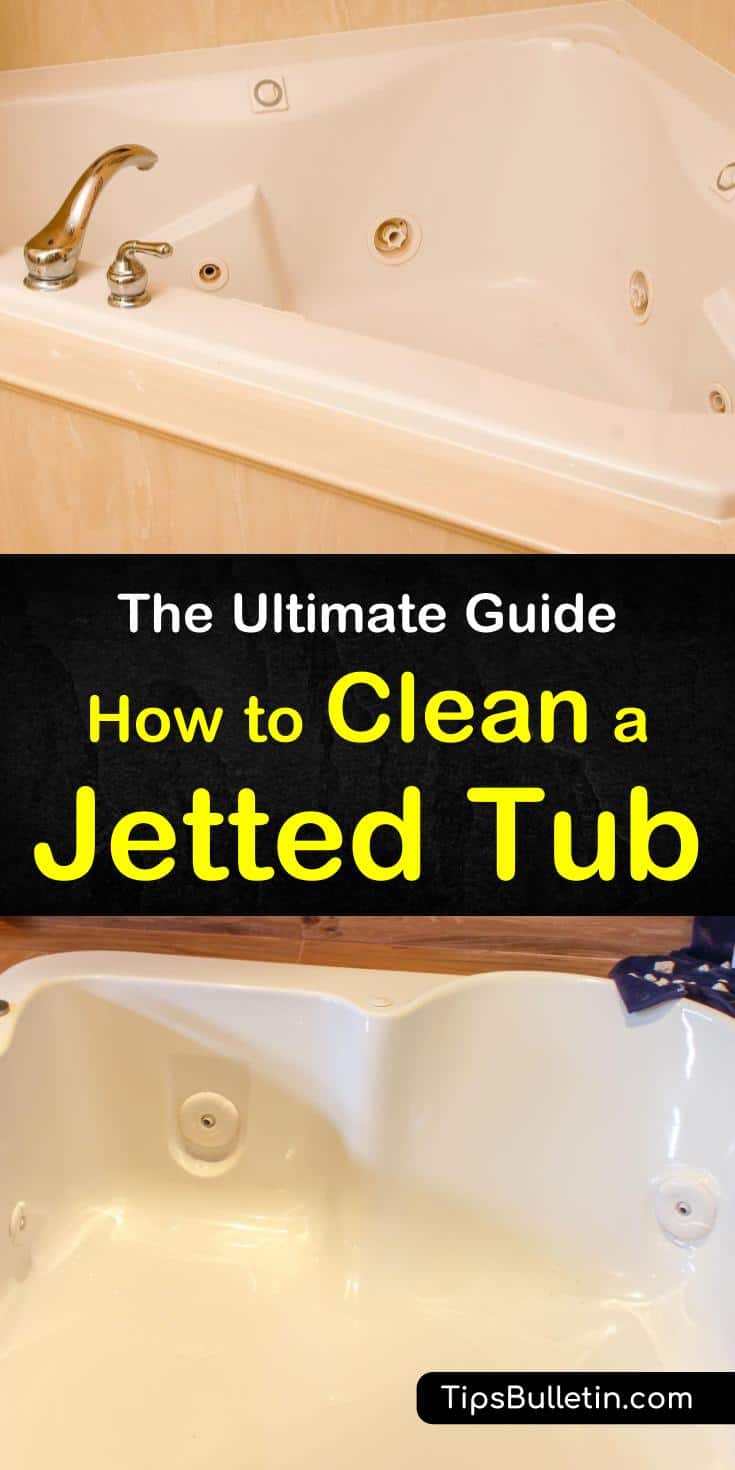 3 Smart Simple Ways To Clean A Jetted Tub, Clean Bathtub With Bleach Or Vinegar