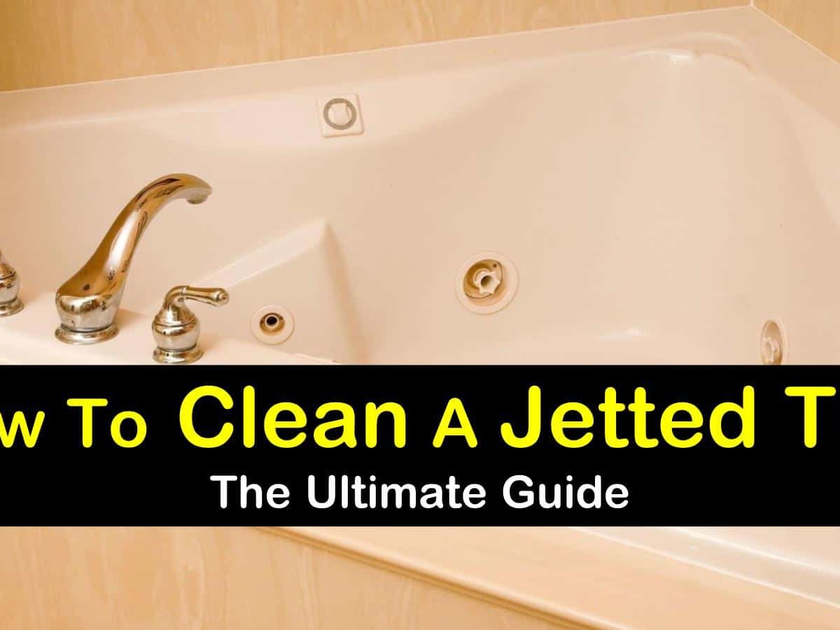 3 Smart Simple Ways To Clean A Jetted Tub, How To Remove A Jacuzzi Bathtub