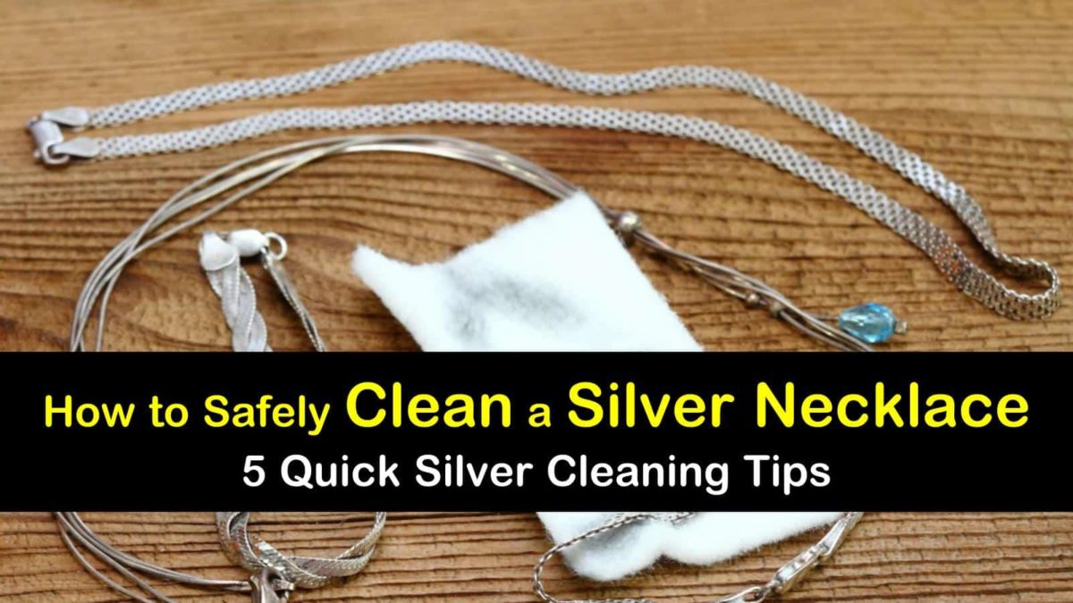 how to clean old jewelry chains