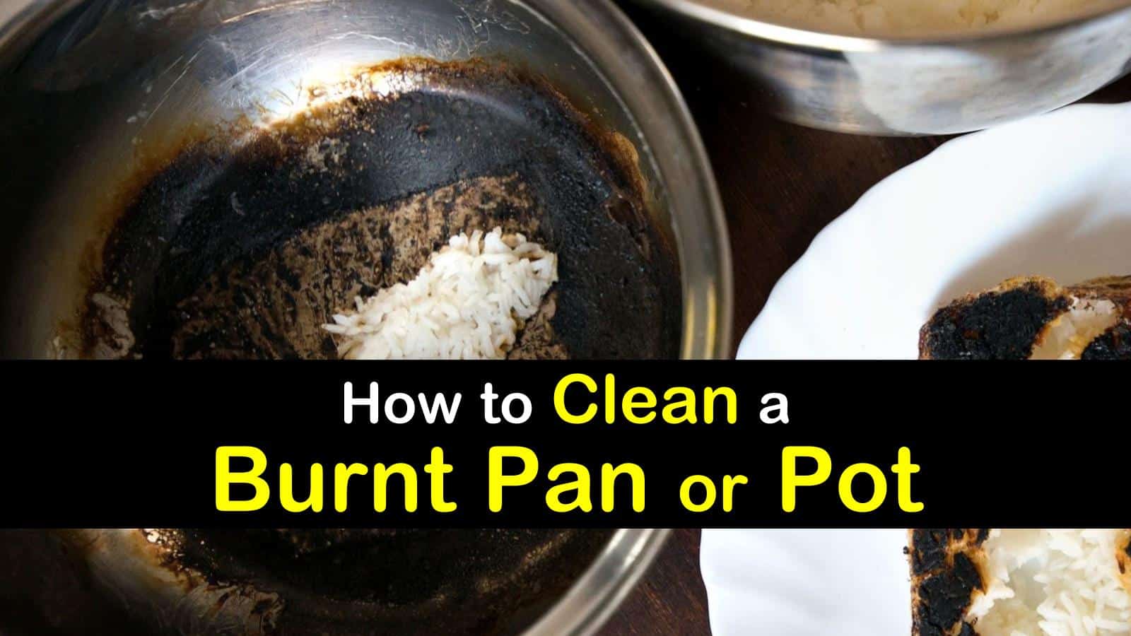 How To Clean Burnt Pots And Pans ~ Natural Cleaning Trick - Mom 4 Real