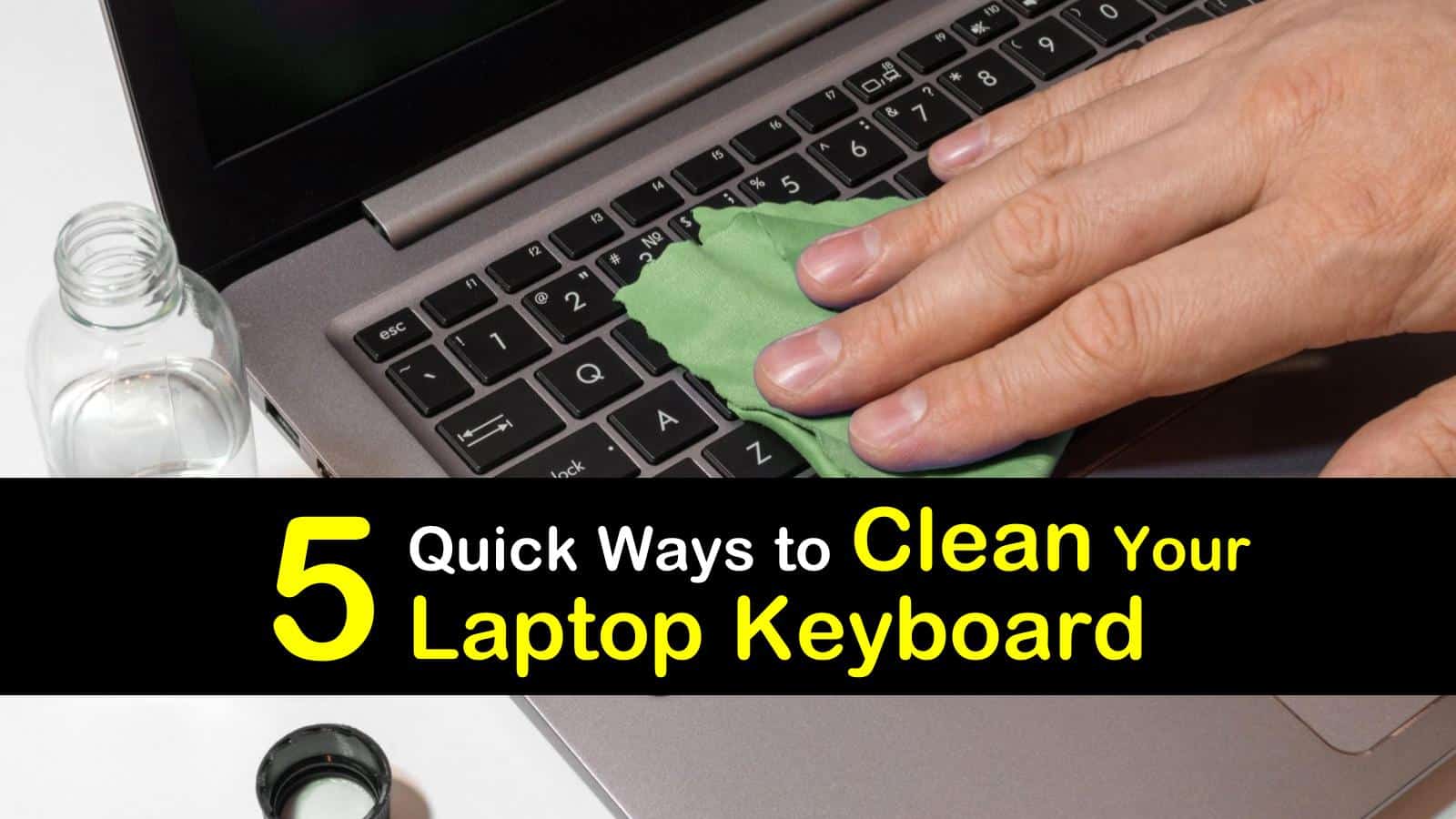 14 Quick Ways to Clean Your Laptop Keyboard