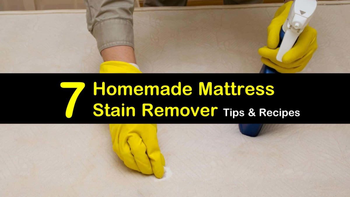 7 Homemade Mattress Stain Remover Recipes
