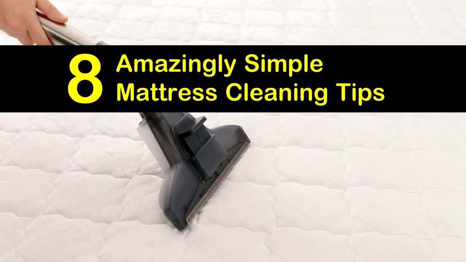 best way to clean my mattress