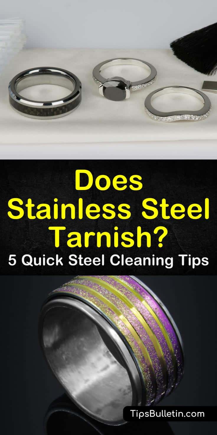 Learn the answer to the question, “Does stainless steel tarnish?” Find out how to clean and polish stainless steel jewelry. Discover how to remove rust and tarnishing from silver, pewter, and other metals similar to stainless steel. #stainless #steel #tarnish