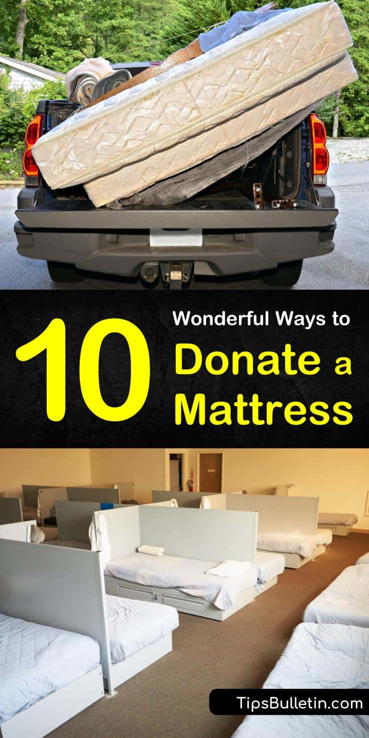 Find out how to donate a mattress to benefit local families in need. Discover where to donate a mattress and which thrift stores and charity organizations will accept them. Learn whether or not your mattress is suitable for donation. #donate #mattress #recycle #repurpose