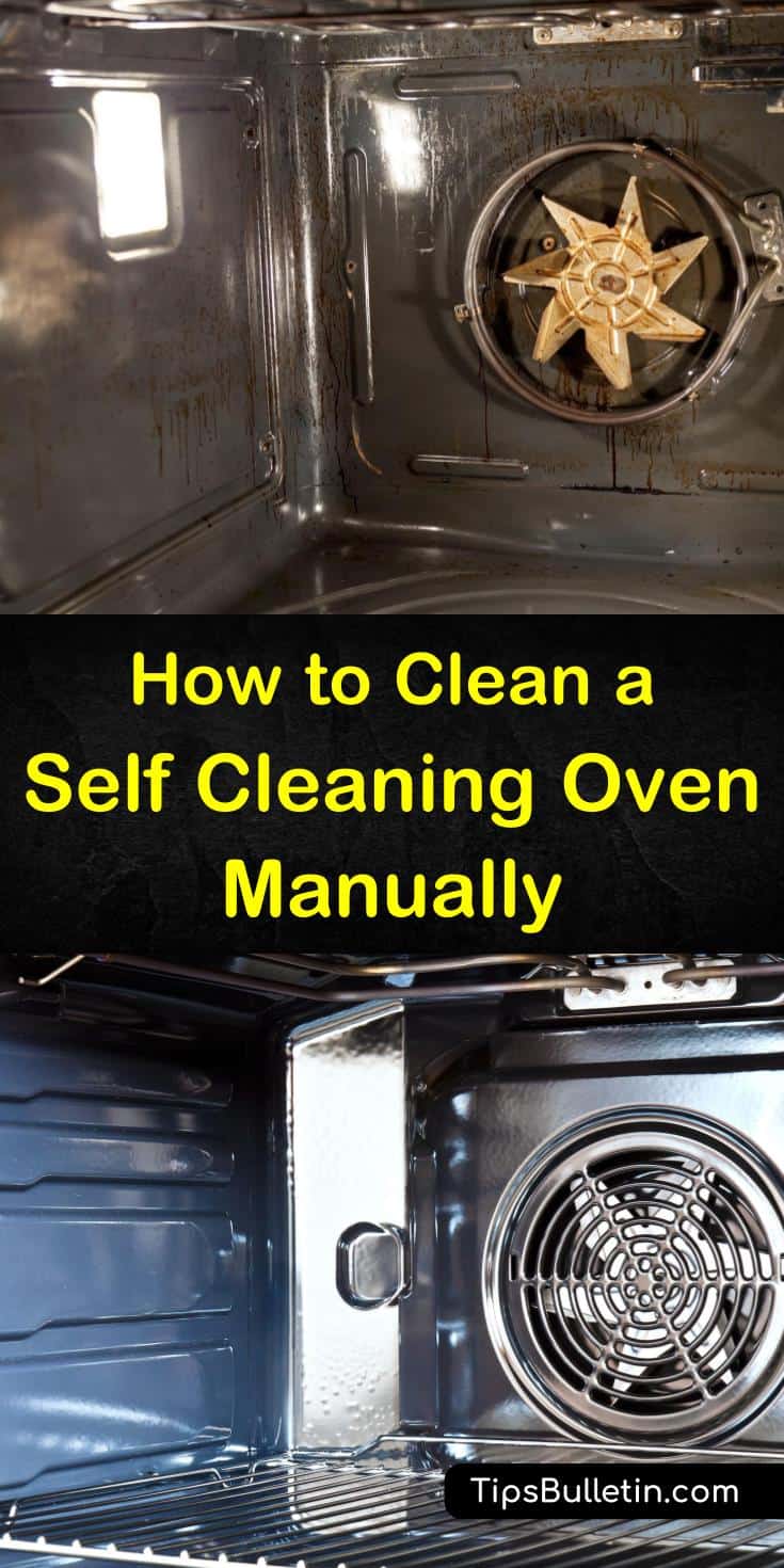 Discover simple tips with white vinegar, water, and baking soda to clean an oven. You can depend on us to ensure your stainless steel self cleaning oven is clean without risking a fire. #ovencleaning #selfcleaningoven #cleanoven