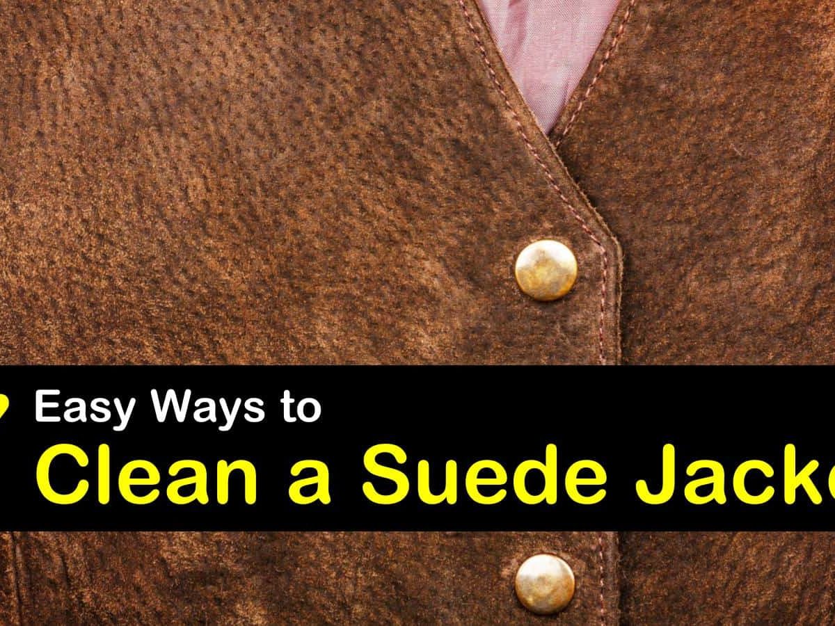 Washing a suede jacket cheap