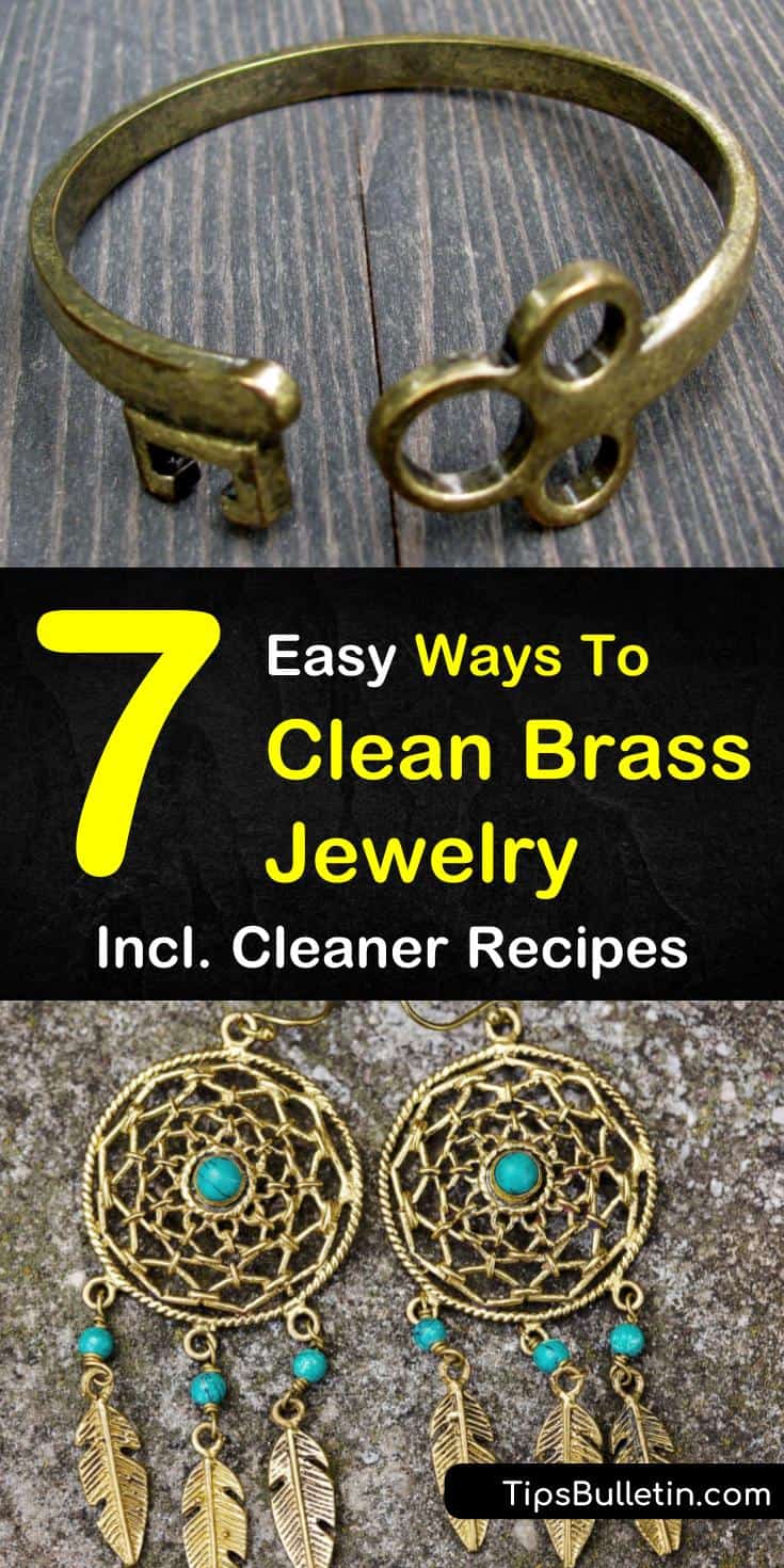 If you own any brass jewelry piece,s you are going to need to learn how to take care of them in order to wear them. From bracelets to rings, cleaning your brass jewelry can easily be done using household items like baking soda. #brassjewelry #brass #cleaner