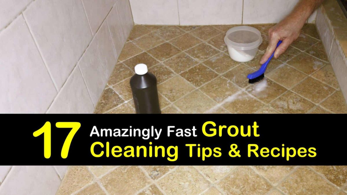 17 Simple Ways To Clean Grout, How To Clean Tile After Grout Dries