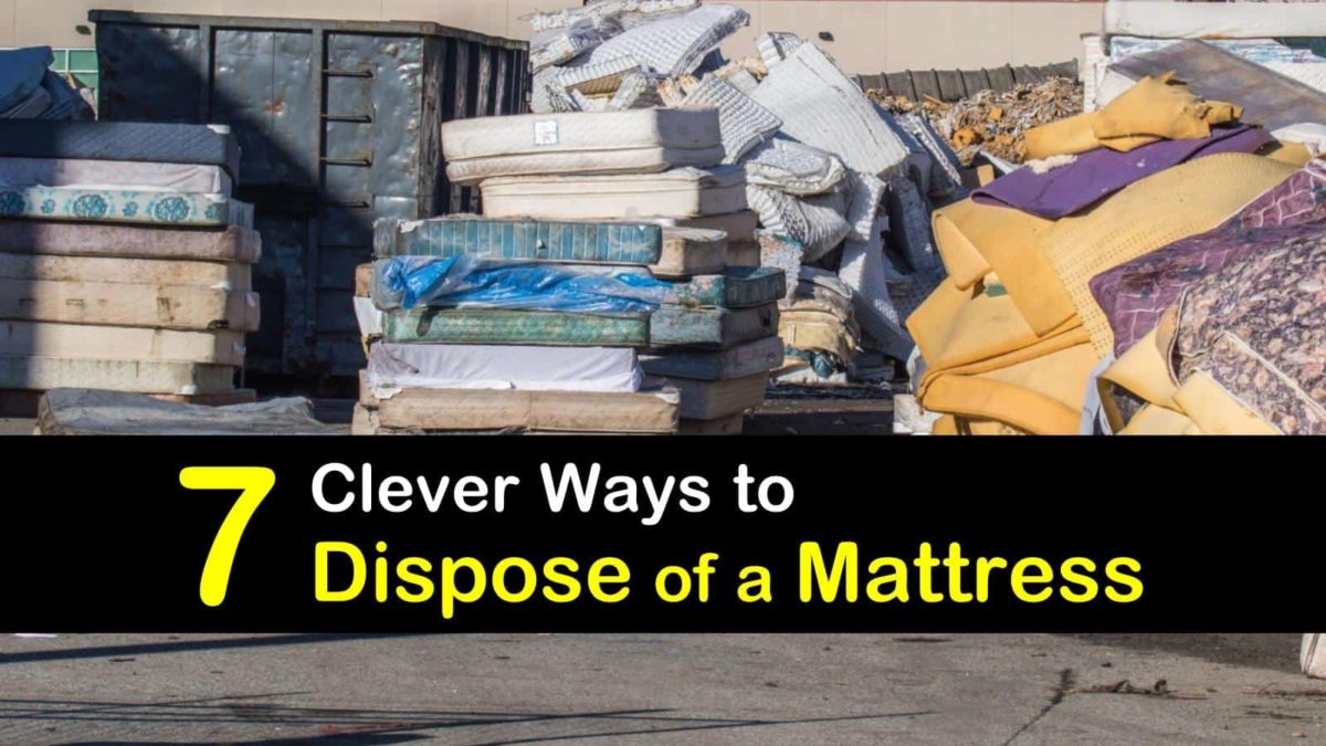 7 Clever Ways to Dispose of a Mattress