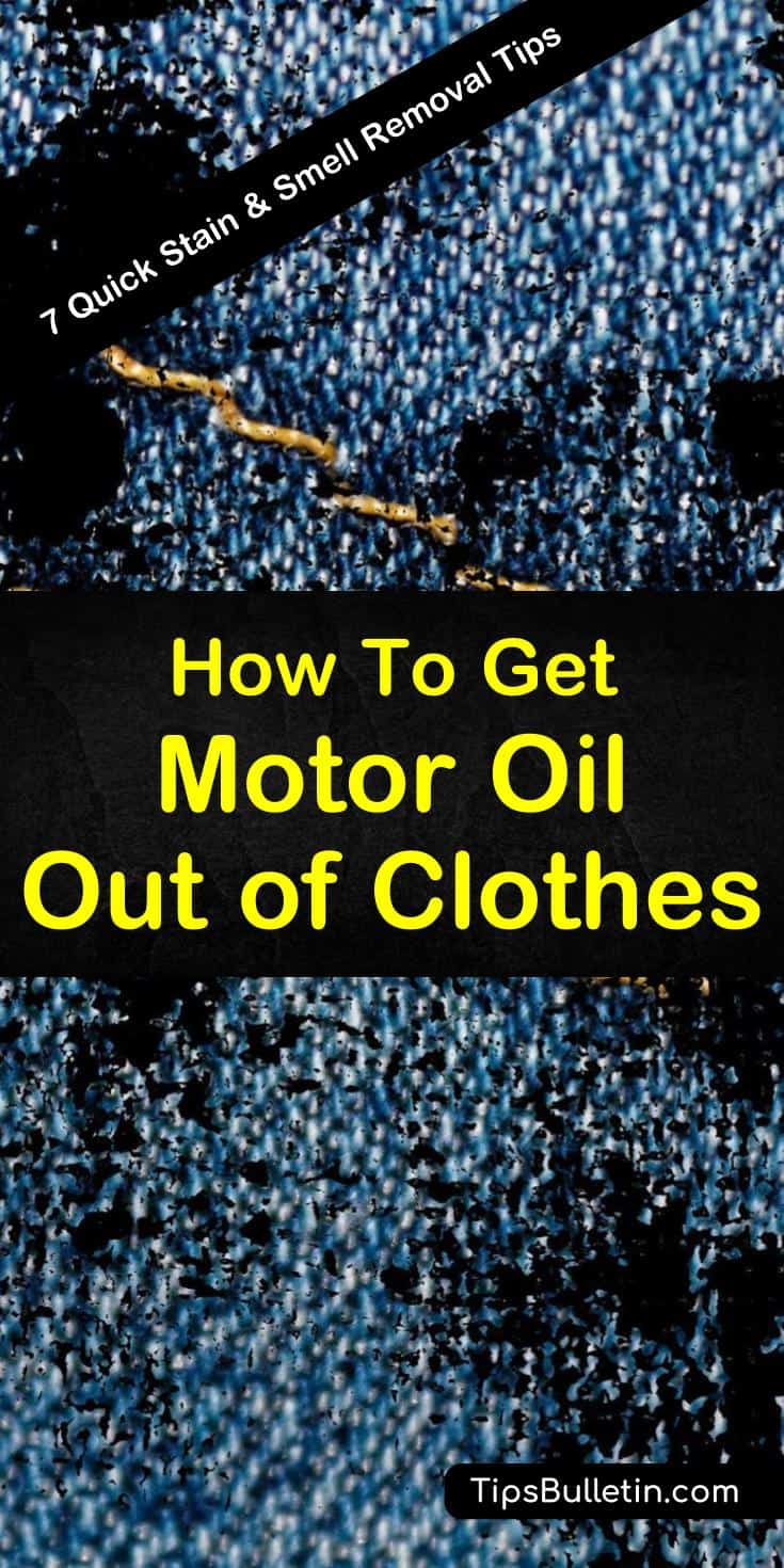 Learn how to remove oil and grease stains on shirts. You will eradicate any motor oil stains by using baking soda and hydrogen peroxide. These living essentials will make your life easier. #motoroil #stains #clothes