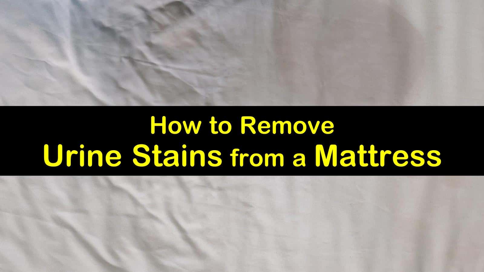 how to remove urine stains from a mattress titleimg1