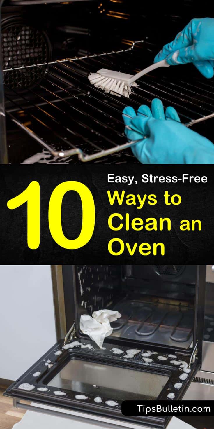 Learn different ways to clean an oven, whether with baking soda, hydrogen peroxide, or vinegar. Follow these fast and easy tips for the best way to clean your oven doors and grates. Try natural DIY cleaning solutions that you can make at home. #clean #oven #diy