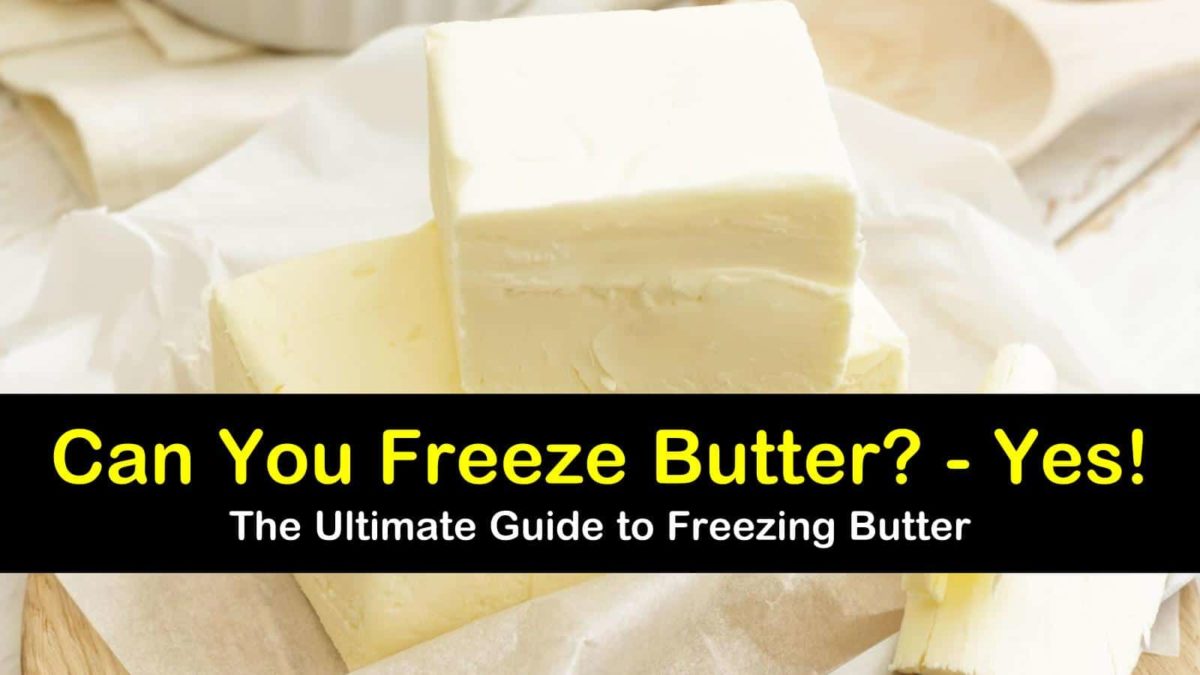 How to Freeze Butter for Later Use