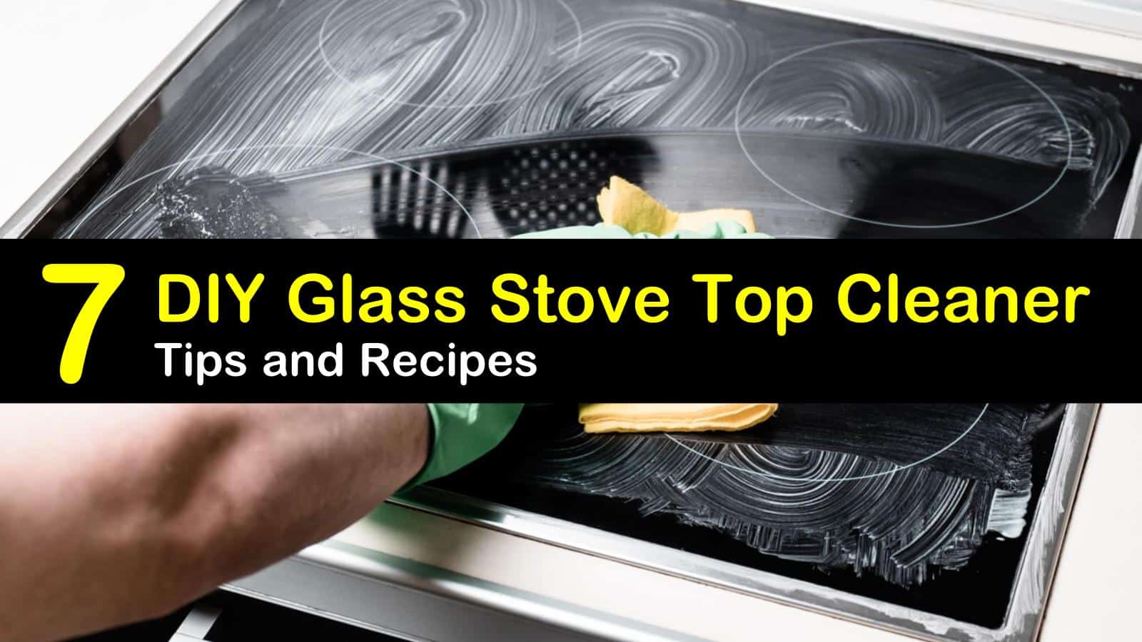 DIY Glass Stove Top Cleaner