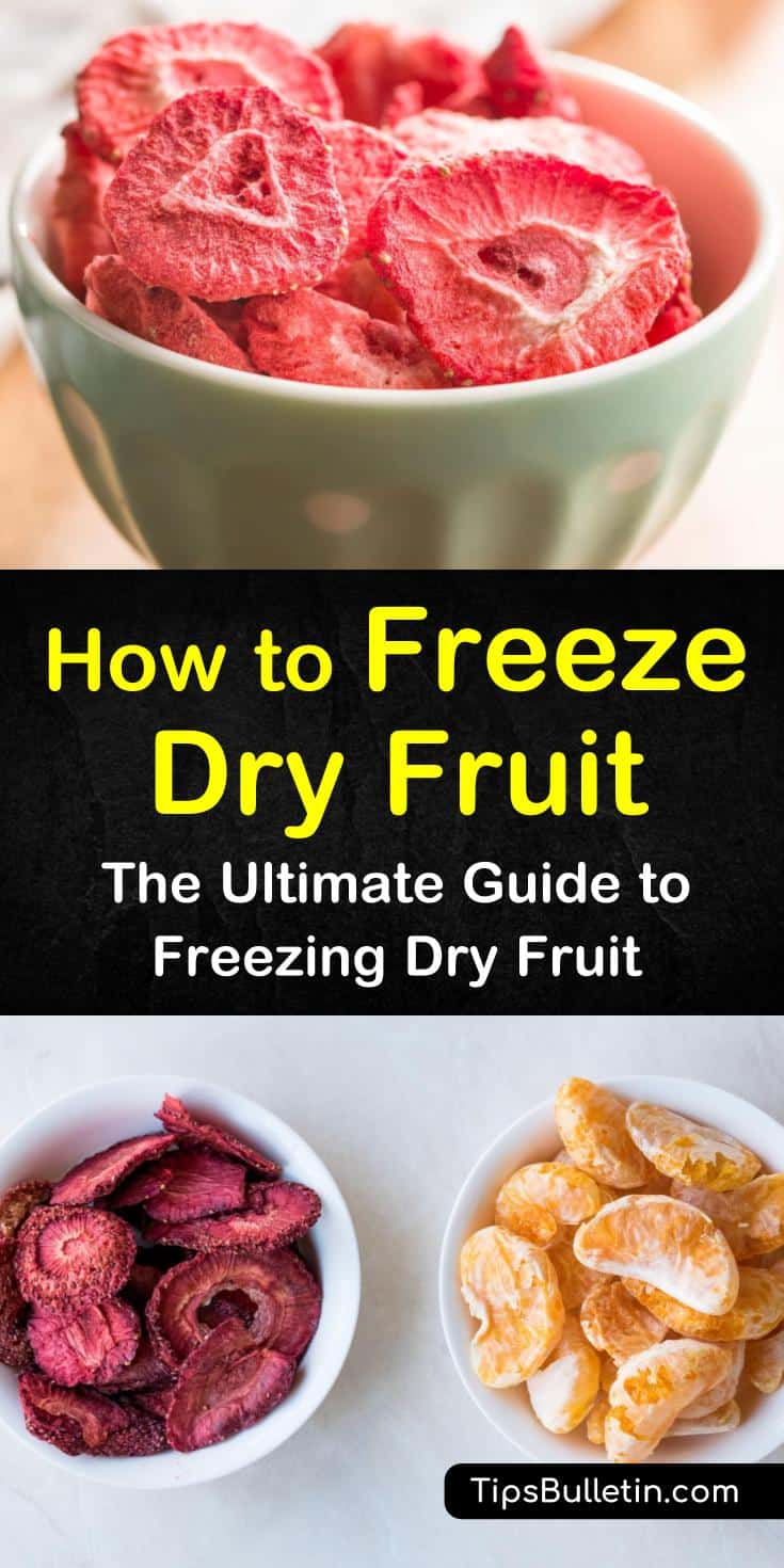 Use this step-by-step process for how to make freeze dried fruit with or without a vacuum chamber. Create healthy snacks using the freeze dried process without adding unnecessary sugars. Follow the delicious recipe included for Dried Fruit Stuffing. #freeze #dried #fruit
