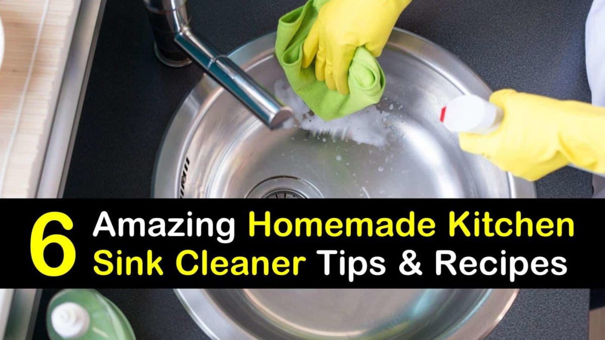 natural cleaner for kitchen sink