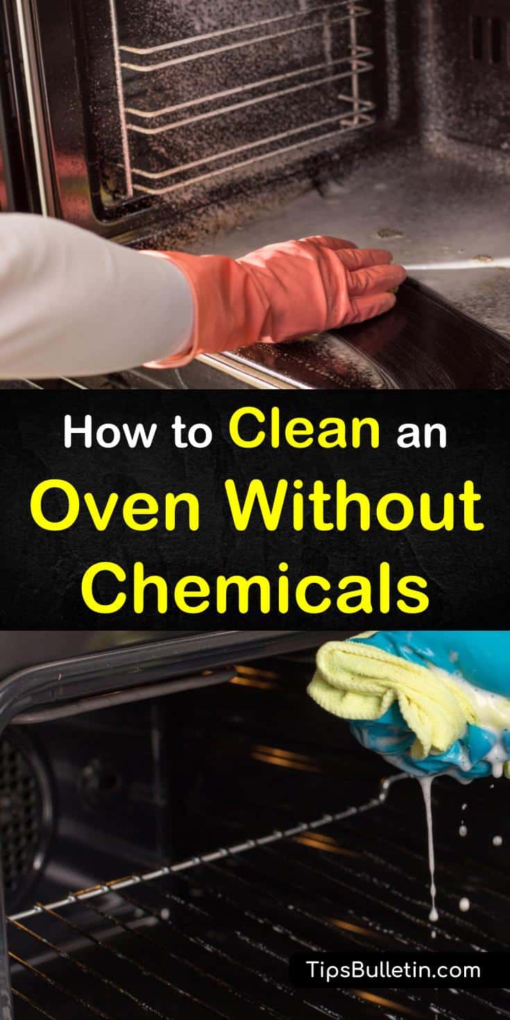 Learn how you can clean a stove using natural ingredients that are green and don’t use any harsh chemicals. Using common household ingredients like baking soda, vinegar, and water, you can make scrubs and sprays to get your oven sparkling again. #greencleaning #ovencleaning #nontoxic
