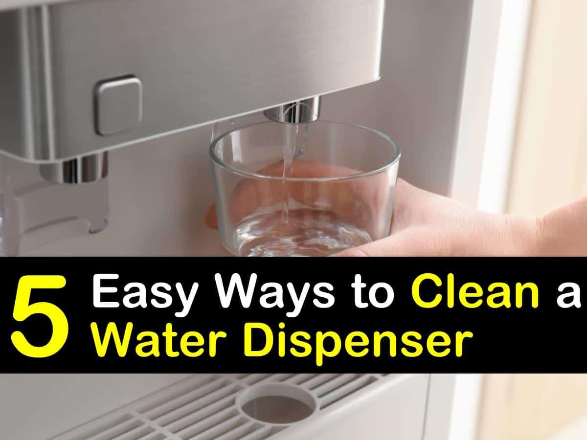 How to Clean a Water Cooler