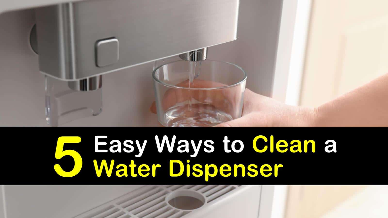 how to clean water dispenser titleimg1