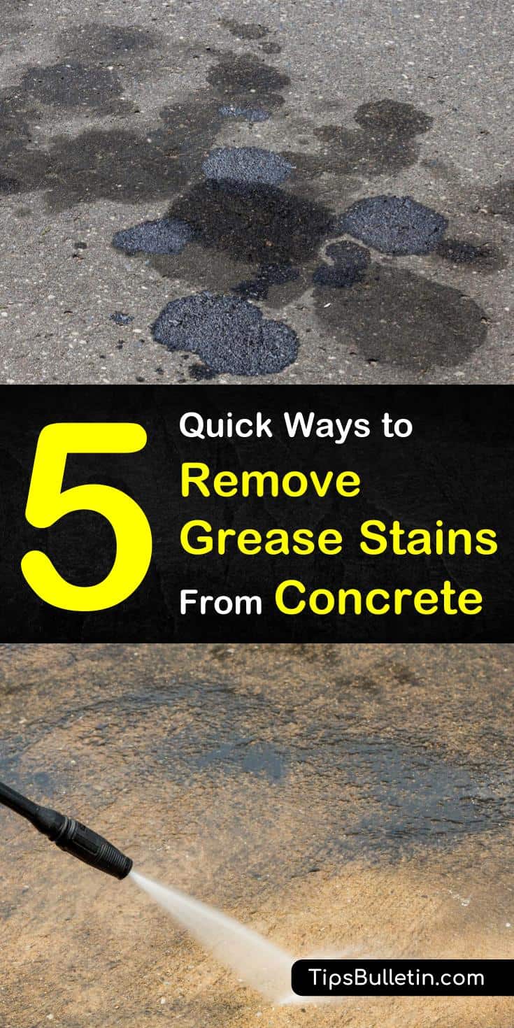 28 Quick Ways to Remove Grease Stains from Concrete