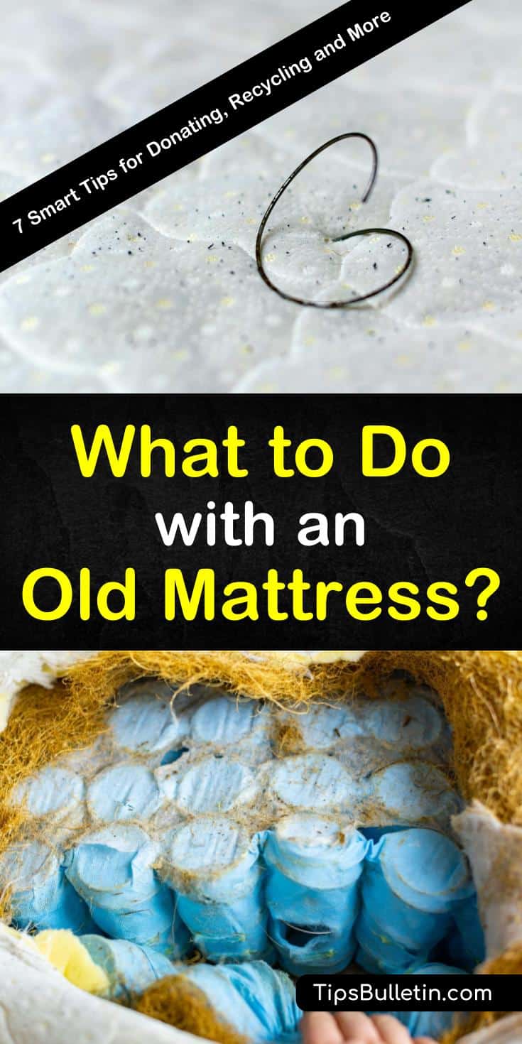 Don’t just throw out your old mattress for a new one. Let us show you all of the fun projects you can create with it instead. Repurpose your old mattresses into cushioning for window seats, throwaway rugs for porches, and so much more. #oldmattresses #recyclemattresses #mattress