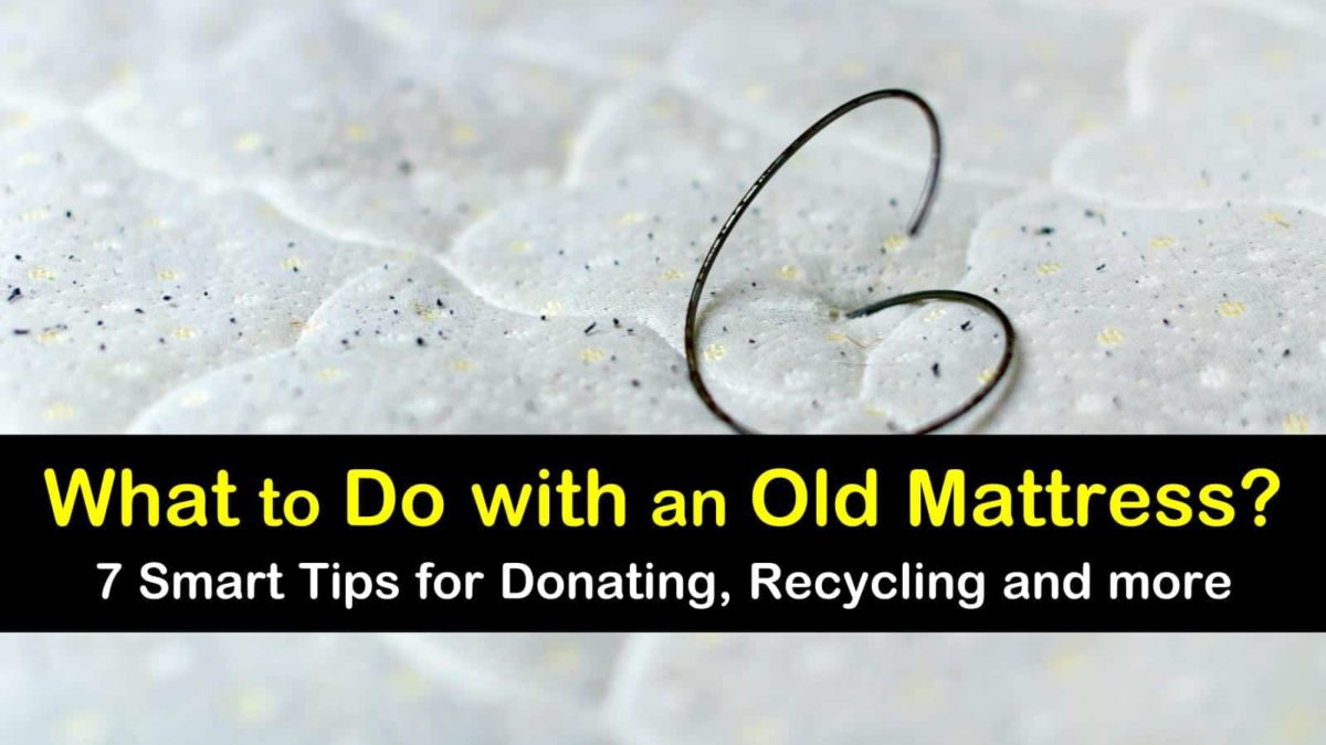 7 Incredible Ideas for What You Can Do with an Old Mattress