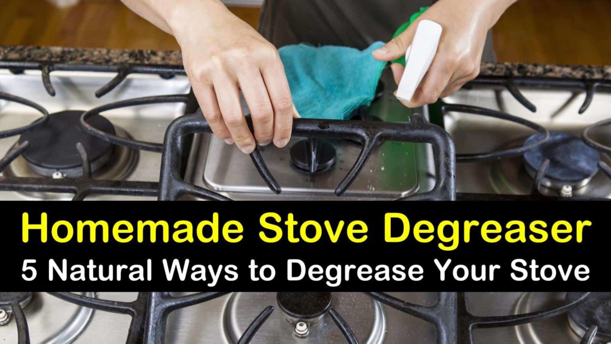 5 Natural Ways to Degrease Your Stove