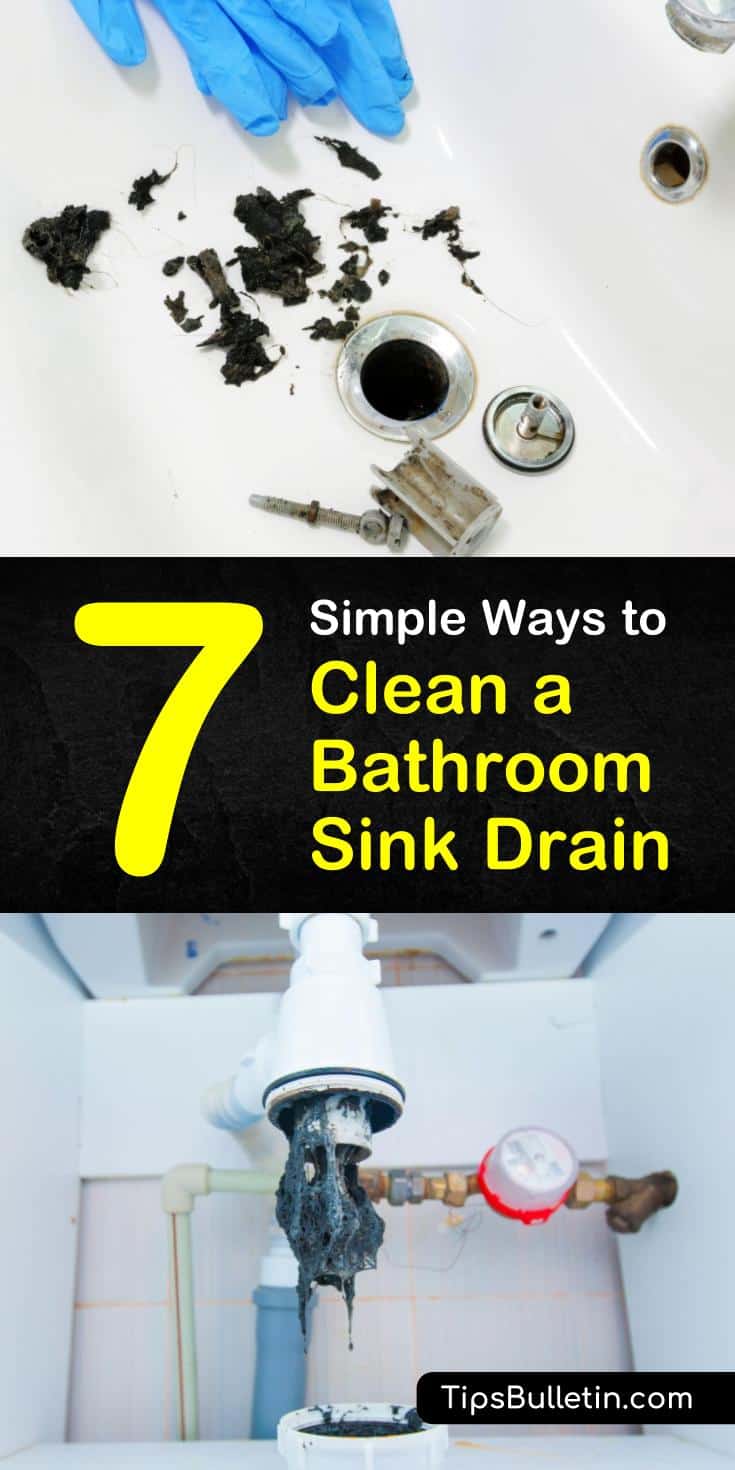 7 Simple Ways To Clean A Bathroom Sink Drain