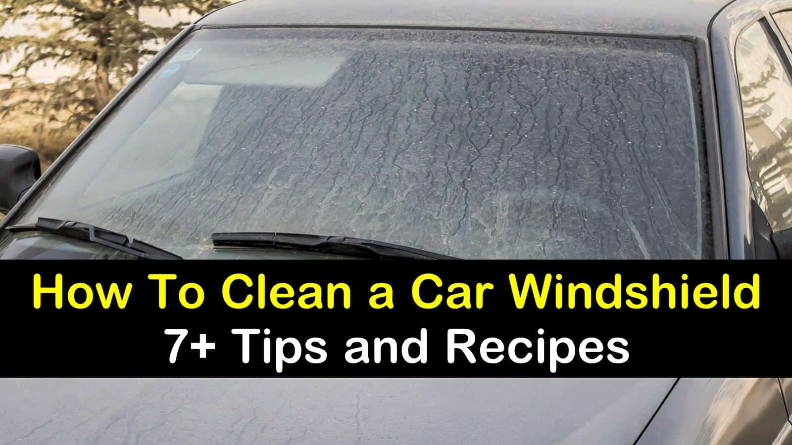 how to clean a car windshield t1
