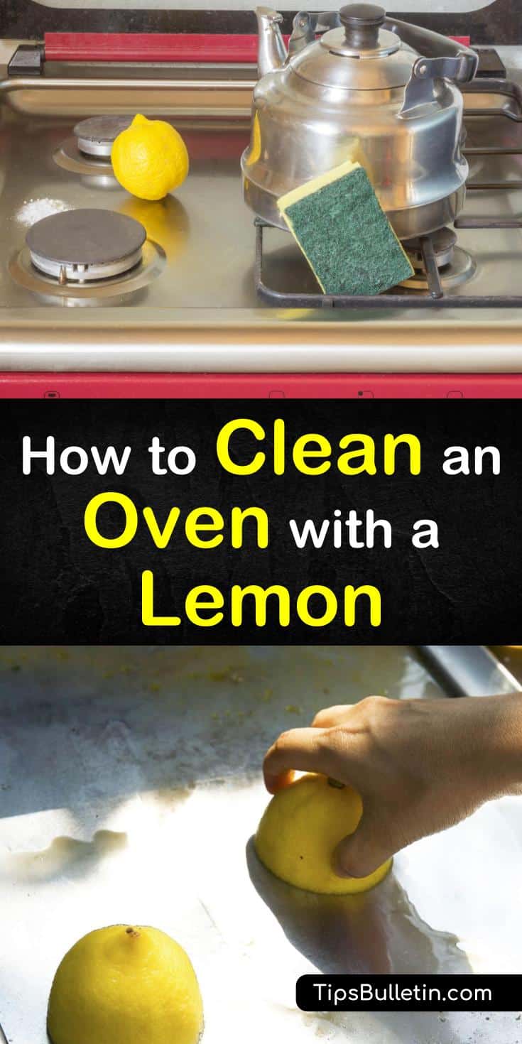 Try these two methods for how to clean an oven with a lemon. Use lemon juice and water to steam clean your oven for easy removal of grease and food particles. When that’s not enough, try adding a baking soda paste to the equation to blast through grime and burnt-on foods. #clean #oven #lemon