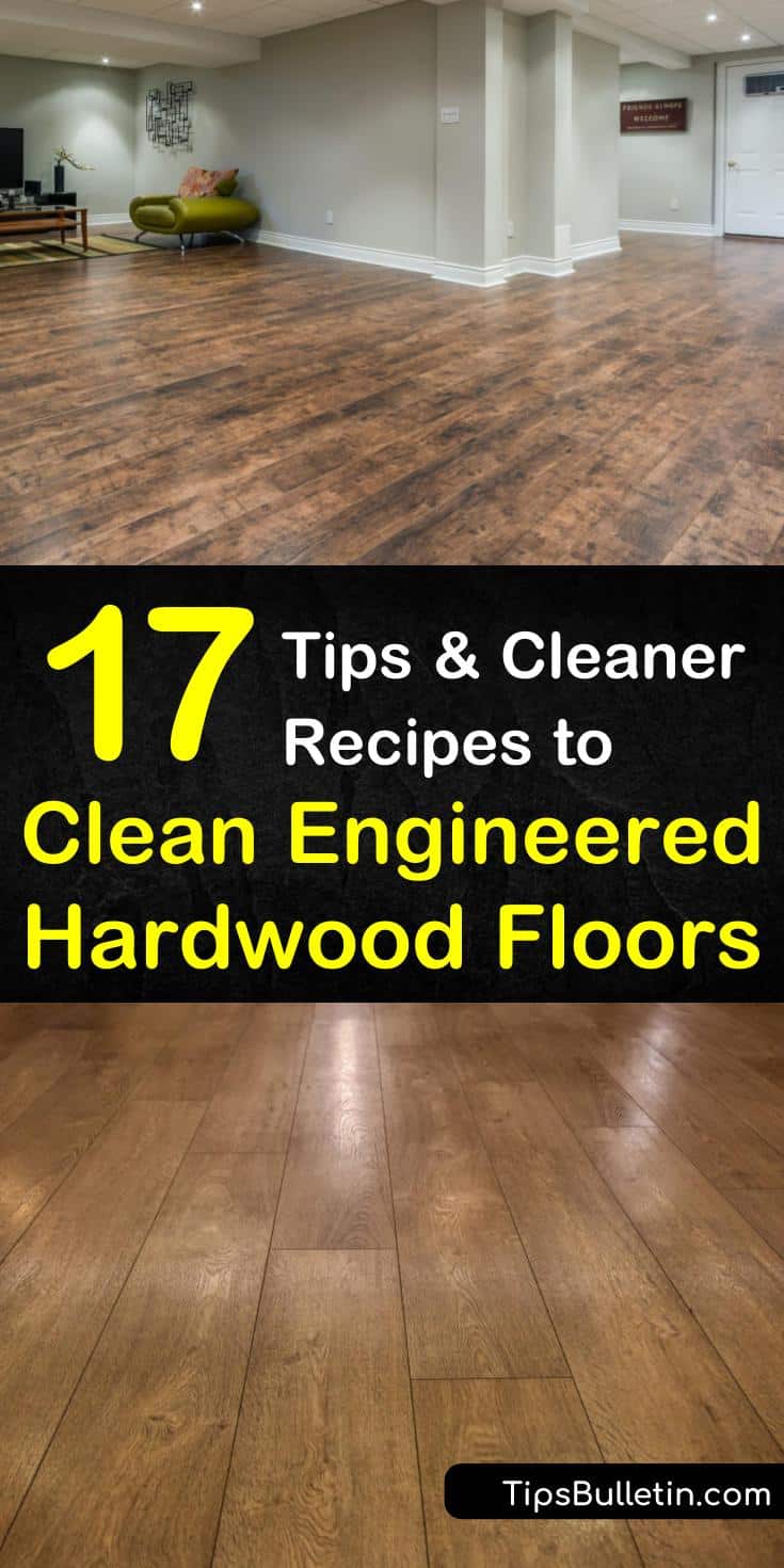 Clean Engineered Hardwood Floors