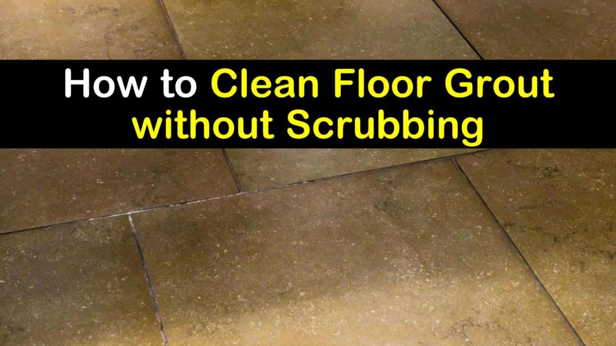 Clean Floor Grout Without Scrubbing, How To Clean Grout On Tile Floors With Baking Soda