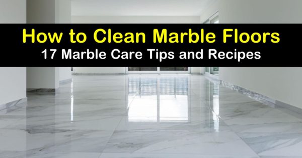 17 Clever Ways To Clean Marble Floors, Marble Tile Floor Cleaning