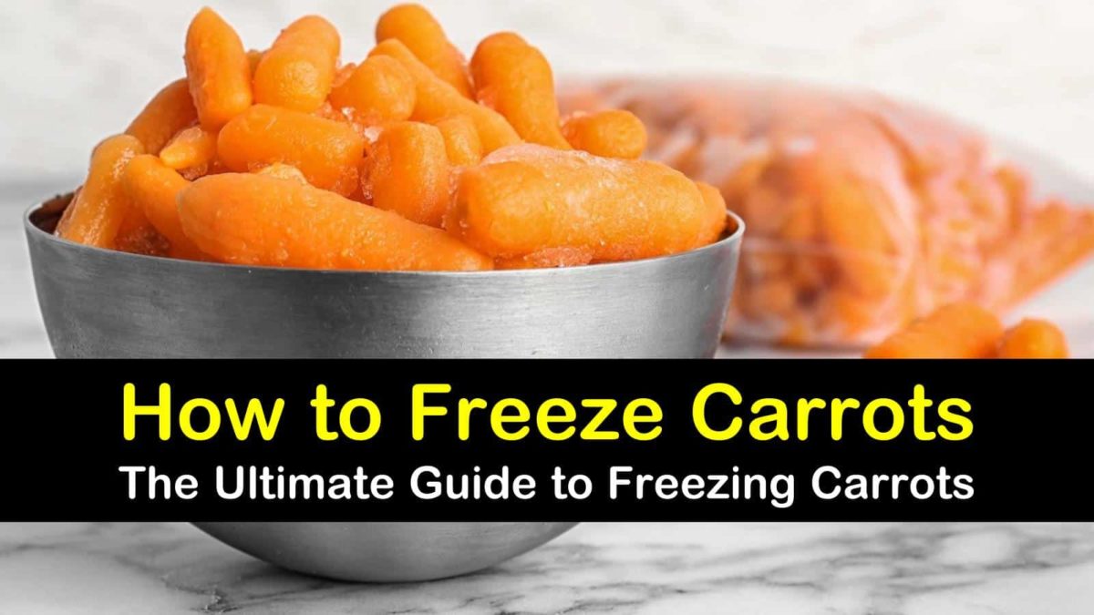 6 Clever Ways to Freeze Carrots