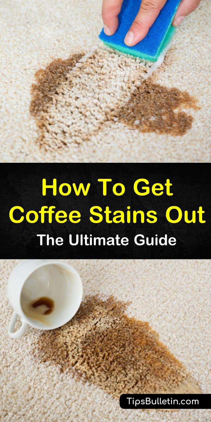 We’ve got cleaning recipes that show you how to remove coffee off of clothes and off of shoes. We also have tips for cleaning coffee off of fabric on upholstery and off of white countertops. #removingcoffeestains #cleaningcoffeestains #coffeestains