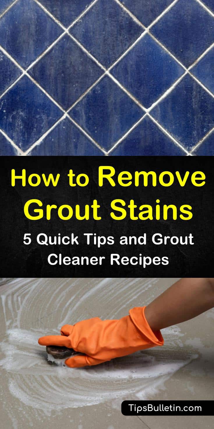 Soap scum, hard water, and dirt all take a toll on your tile grout. Even when sealed, grout is susceptible to stains. Our cleaning tips use baking soda, hydrogen peroxide and other common household items to leave your tile and grout like new. #cleantilegrout #groutcleaner #grout