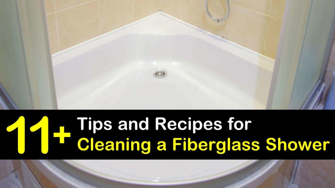 Clever Ways To Clean A Fiberglass Shower, How To Remove Discoloration From Fiberglass Bathtub