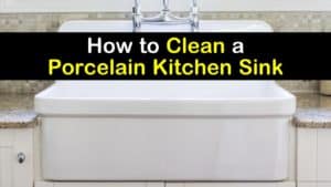 how to clean a porcelain kitchen sink titleimg1