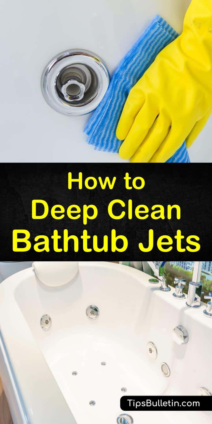 How to Clean Bathtub Jets