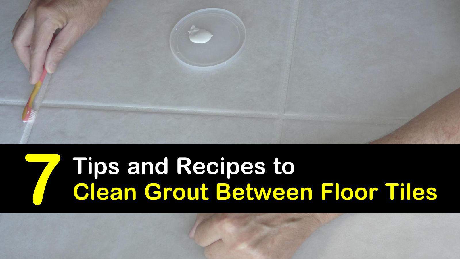 how to clean grout between floor tiles titleimg1