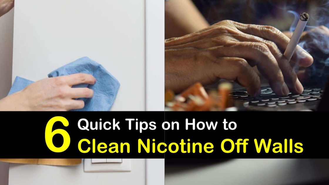 6 Quick Ways To Clean Nicotine Off Walls, How To Clean Nicotine Off Tiles