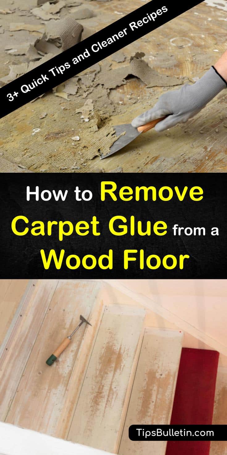 Remove Carpet Glue From A Wood Floor