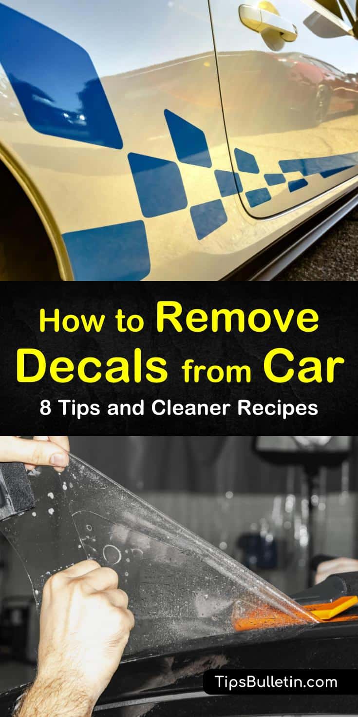 Try these amazing techniques for how to remove decals from car surfaces. Whether trying to remove vinyls or old stickers, these methods keep the paint intact. Try new strategies to remove decals from a car window without scratching the glass or ruining the tint. #remove #decals #car #window