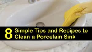 how to clean a porcelain sink titleimg1