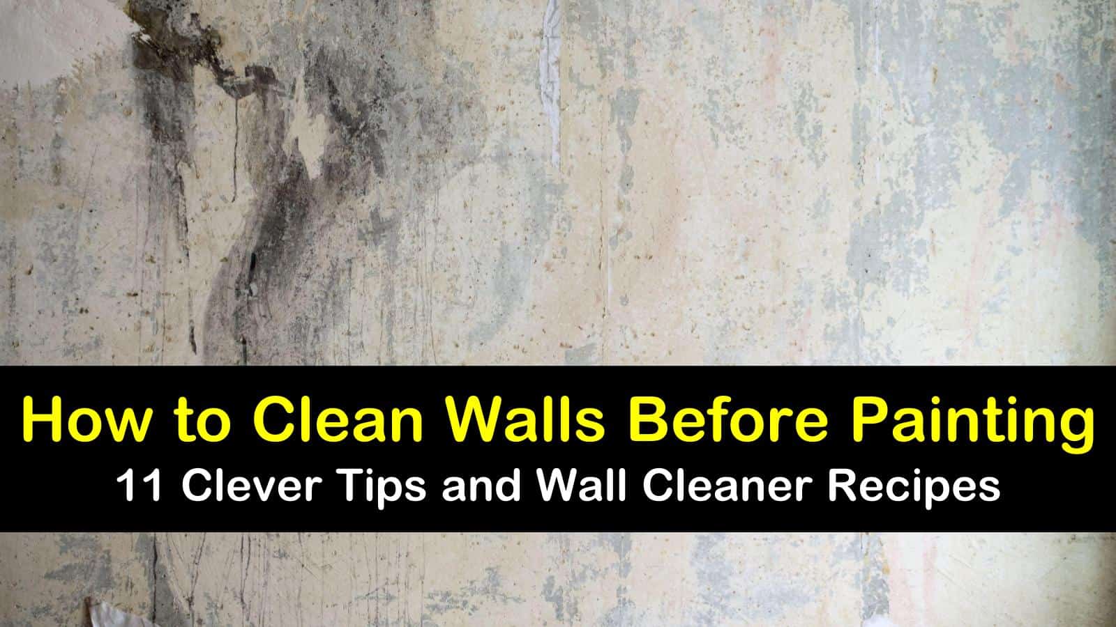 How to Clean Walls Before Painting - 11